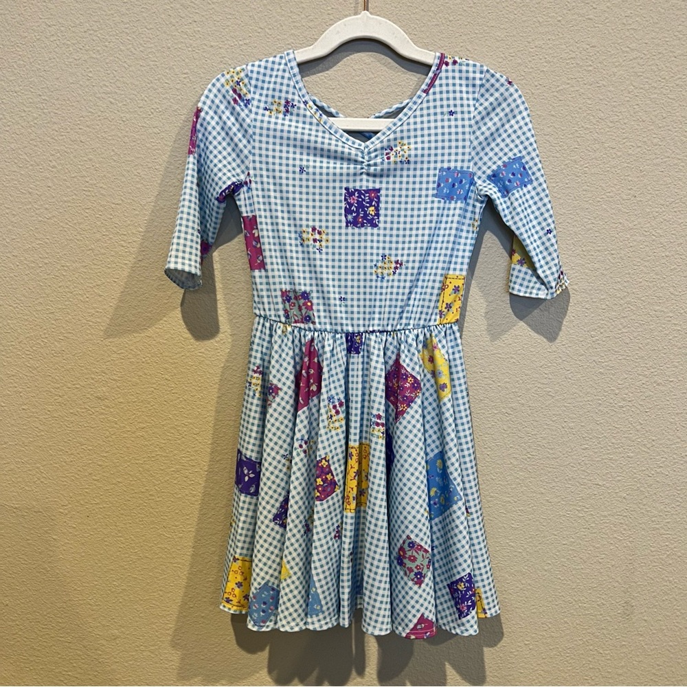 Dot Dot Smile Ballerina Style Dress Girls Size 5/6 - Picture 2 of 6